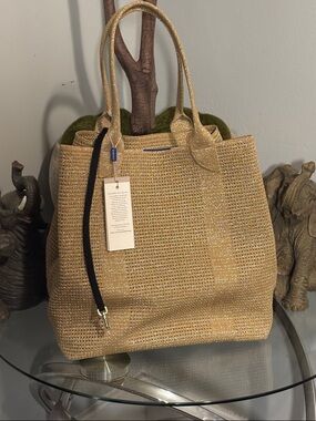 Rothy’s Elegant Golden Tote Bag